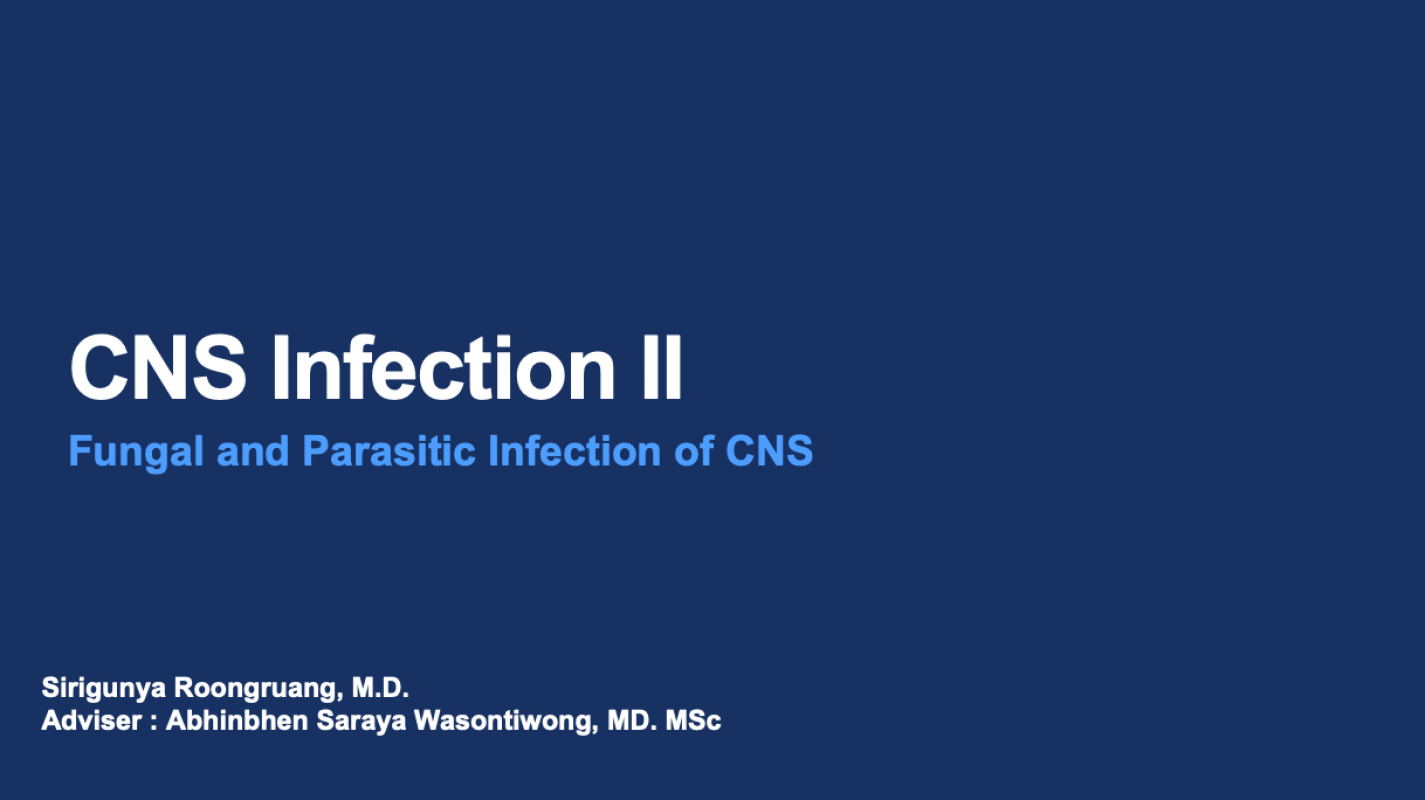 Cryptococcus species • Aspergillus species • Candida species • Mucormycosis